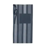 IDC Homewares Metro Grey Stripe Cotton Chef Apron