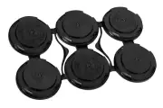 Home Brew Ohio 6 Pack Beer CAN Holder Black Standard Six-pak Can Carrier (20