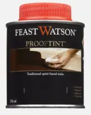 Feast Watson PROOFTINT INTERIOR STAIN Spirit Based TEAK BROWN- 250ml Or 1L