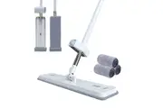 Microfiber Hand Free Squeeze Cleaning Flat Mop with Washable Pads