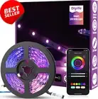 6M Smart LED Strip Lights, Bluetooth, 5050 RGB, Music Sync, App Control, Timer