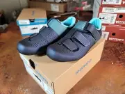 New Shimano RC1W SH-RC100W Women's Road Cycling Shoe EU 37 US 6.5 WOMEN Navy