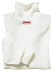Simpson SI20102M Soft Knit Nomex Underwear Medium White Top SFI & Fia ApprOved