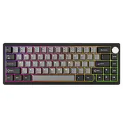 YUNZII AL68 Tri-Mode Hot-Swap Aluminium Keyboard Black