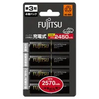 在飛比找利百代網路商城優惠-Fujitsu 3號低自放充電電池 4入卡裝