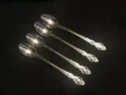 Imperial International Silver Chalmette Stainless Set of 4 Ice Tea Spoons