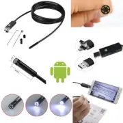 Mini Android Phone Endoscope Waterproof Borescope USB Car Inspection VideoCamera