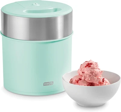 Deluxe Gelato & Ice Cream Maker, 2Qt - Aqua