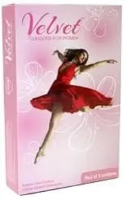Velvet Female Condom - 3 Condoms (Pack of 3)