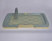 YES4PETS Medium Portable Dog Potty Training Tray Pet Puppy Toilet Trays Loo Pad Mat