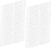 KAILIKETIY 50pcs Practical Hot Melt Glue Strips for Book Binding Strong Adhesive for Documents Photos and Textbooks Easy to Use for Efficient Binding
