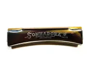 Hering Sonhadora Octave Harmonica C 40 Hole - Sealed Wood Comb - Made in Brazil