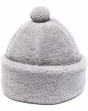 Thom Browne pom-pom shearling beanie Size M