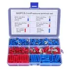 300Pcs Crimp Connectors Male and Female Spade Connector Crimp Terminals