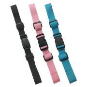 Black Backpack Chest Strap Adjustable Multipurpose Schoolbag Chest Strap