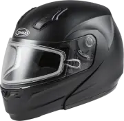 GMAX MD-04S Snow Helmet Solid w/Quick Release Buckle XS Matte Black M2040073