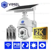 WIFI Solar Security Camera ULTRA HD 2K Powered WIFI Farm LIVE VIEW PTZ Remote