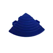 Dream Garages Australia Interlocking Garage Floor Tile Corner - Blue - 1 Piece