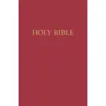 THE HOLY BIBLE: KING JAMES VERSION, BURGANDY, PEW