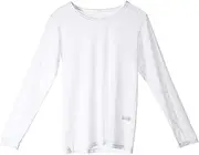 [Zozogag] Mens Undershirt Clothing Nylon Mesh Shirt See Through Sheer Long Sleeves T Shirts Sexy Transparent Shirt Underwear