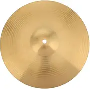 ERINGOGO Set Jazz Drum Cymbals Drum Accessories Percussion Cymbals Metal Golden