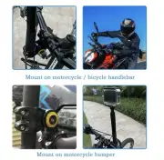 Handlebar Mount Clamp with Stick for Action Cameras (GoPros,360s,etc)