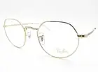 New Ray-Ban Reading Glasses RB 6465 JACK 3086 51-20 Shiny Gold Frames Readers