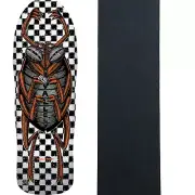 Powell Peralta Skateboard Deck Mike Vallely Bug White Old School + grip