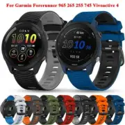 22mm Strap for Garmin Forerunner 965 265 745 255M Watch Band Vivoactive 4 Venu 3