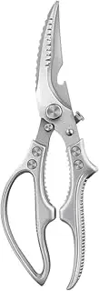 Kitchen Scissors for Food,Kitchen Food Processing Shears for Cooking | Spring Loaded Heavy-Duty Dishwasher Safe Gadgets for Bone, Chicken, Turkey, Fish, Vegetables