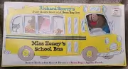 NOS 1999 RICHARD SCARRYS - MISS HONEYS SCHOOL BUS - Board Book Bean Bag & Puzzle