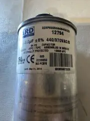Jard Mars Mars2 Run Capacitor 60+5 uf MFD 440/370VAC Round 12794