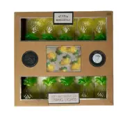 Tiki Patio Lights Studio Mercantile 10ft LED Battery Operated Timer Pineapple