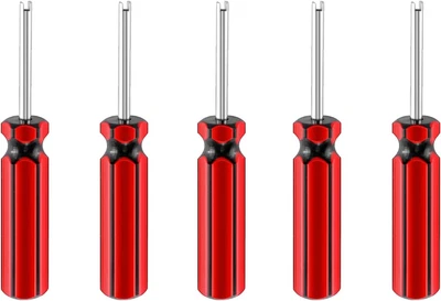 5 Pcs Car Valve Core Removal Tool, Car Motorcycle Truck Bike Screwdriver Valv...