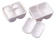 Torne rice ball type Embossing White Made in Japan