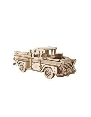 [UGEARS] Mechanical Pickup Lumberjack 460 Piece Wooden 3D Puzzle Set (14+ Years)