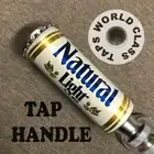 NICE mini 3in NATURAL LIGHT BEER TAP HANDLE marker short tapper NATTY keg PULL