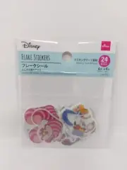 DAISO Disney Alice in Wonderland Flake Seal 24 pieces Free Shipping