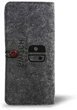 for Nintendo Switch/Lite Portable Felt Travel Carrying Bag Pouch Storage Case - Felt Protective Pouch with Secure Closure