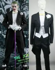 Suicide Squad Task Force X Black Tuxedo Suit Cosplay Jacket Pants