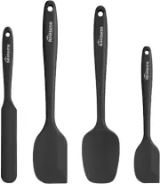 Silicone Spatula Set, Rubber Spatula High Heat-Resistant Premium Bpa-Free One Pi