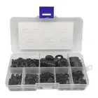 50Pcs Nylon Flat Washers 8 Size Washers Nylon Washers Assortment