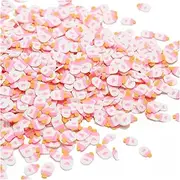 QR 100g Polymer Hot Clay Sprinkles Kawaii Fake Ice Cream Slice Cake Dessert for Crafts Making DIY Scrapbooking Nail Art Decoration T1127 (Color : Ice Cream)