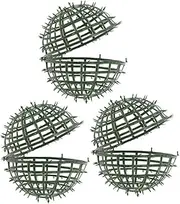 Zerodeko Flower Ball Stand Set Topiary Ball Trellis Artificial Topiary Rack Faux Plant Support Garden Plant Frame Holder Faux Rack