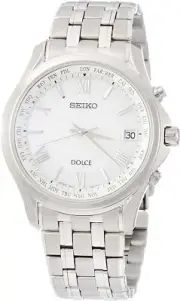SEIKO DOLCE SADZ201 Titanium Solar Radio Men's Watch 2018 Model Made In Japan