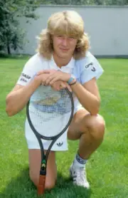 Steffi Graf German tennis star in Bruhl 1986 OLD PHOTO 18
