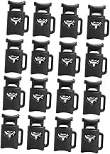 HAWILLOSCH 50pcs Toggle Buckle Spring Stopper Cord Lock Fasteners for Backpack Luggage Tent and Clothing Durable and Lightweight Design for Management
