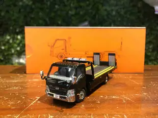 1/64 GCD Hino 300 Flatbed Tow Truck Black KS01945【MGM】