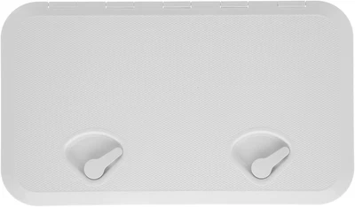 Bewinner White Deck Access Hatch Uv-Resistant ABS Construction, Inspection Co...
