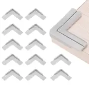 Corner Protectors 12Pcs Table Corner Protectors(Star-shaped, Grey)